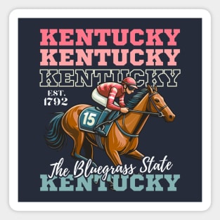 Kentucky The Bluegrass State Magnet